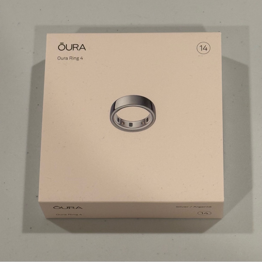Oura Ring 4 Elegant Silver Oura Ring 4 Elegant Silver